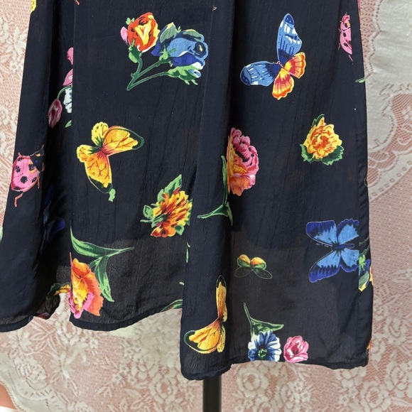Le Chateau Butterfly & Ladybug Print Dress - Picture 5 of 10